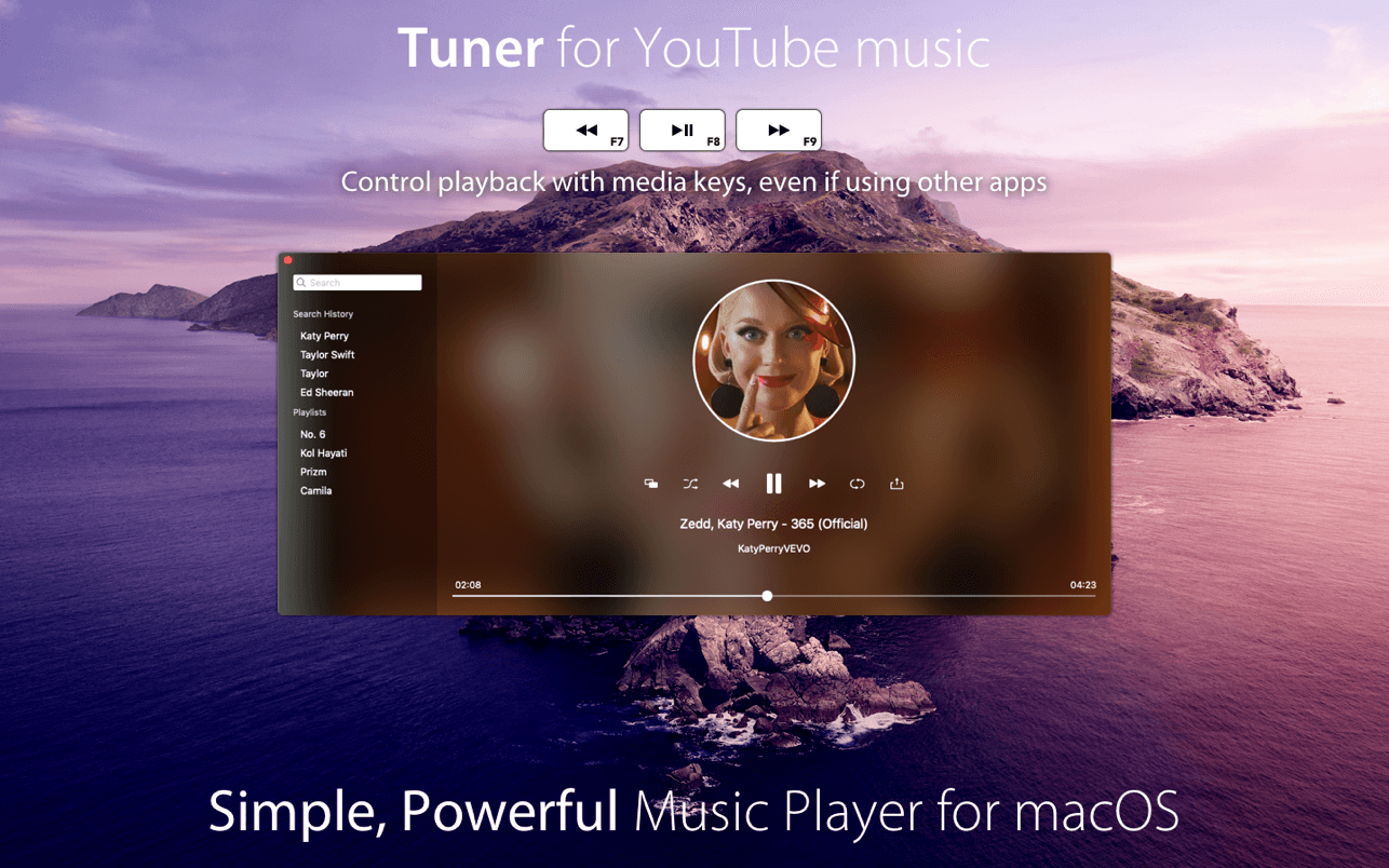 Tuner for YouTube