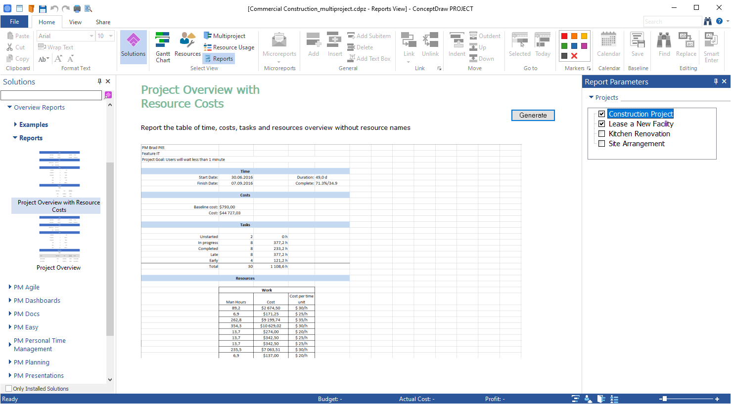 ConceptDraw PROJECT 