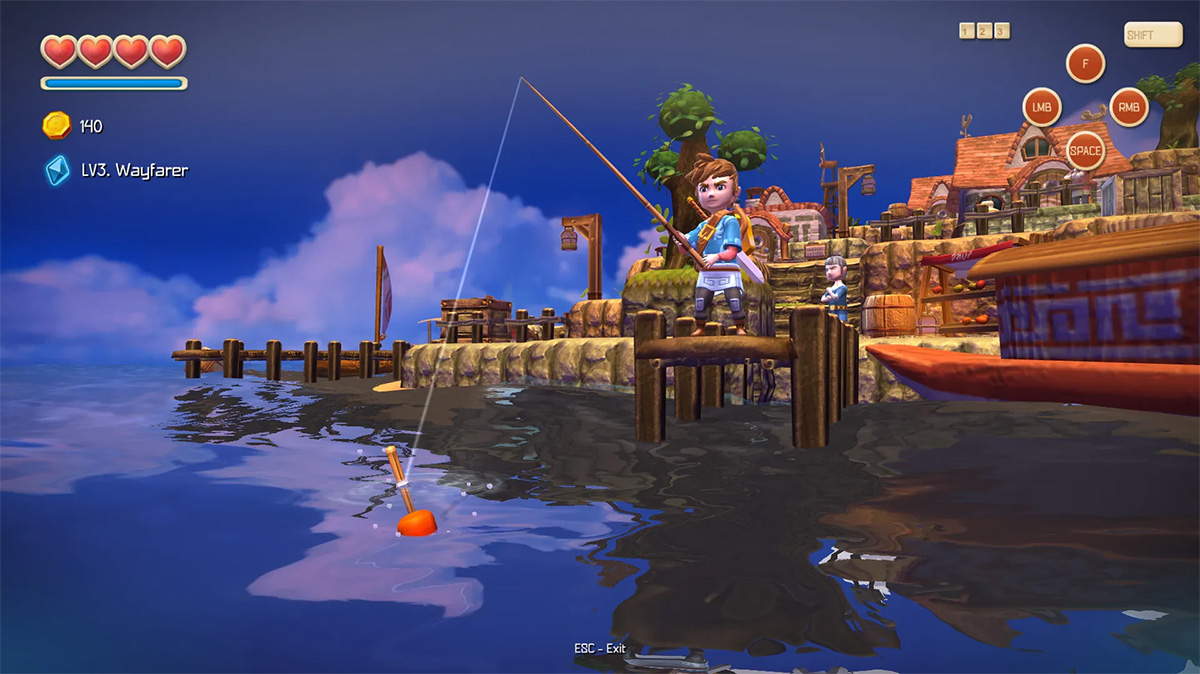 Oceanhorn: Monster of Uncharted Seas游戏界面